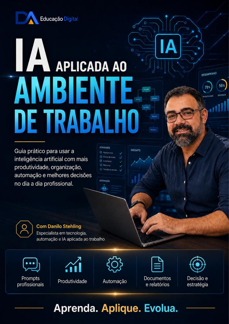 Capa do e-book E-book Completo de IA Aplicada ao Trabalho